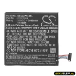 Utángyártott Asus Tablet Li-Polymer akkumulátor 3.8V 3900mAh C11P1304, C11Pn51 - CameronSino