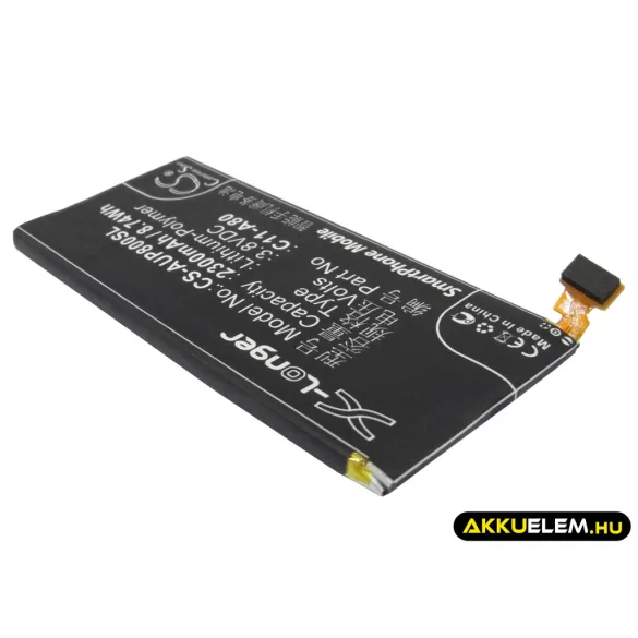 Utángyártott Asus mobil Li-Polymer akkumulátor 3.8V 2300mAh C11-A80 - CameronSino