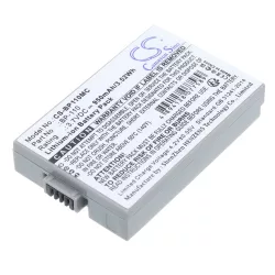   Utángyártott Canon Kamera Li-ion akkumulátor 3.7V 950mAh BP-110 - CameronSino