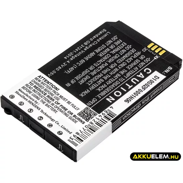 Utángyártott Cisco Vezeték nélküli telefon Li-ion akkumulátor 3.7V 1500mAh 74-5469-01, U8ZBAE12 - CameronSino