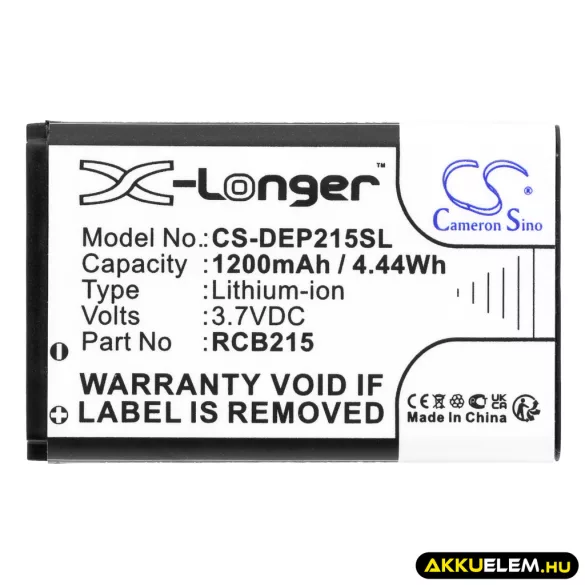 Utángyártott Switel mobil Li-ion akkumulátor 3.7V 1200mAh - CameronSino