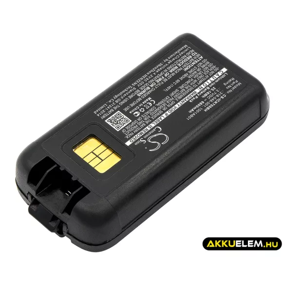 Utángyártott Intermec Vonalkód szkenner Li-ion akkumulátor 3.7V 6800mAh 318-046-001, 318-046-011 - CameronSino