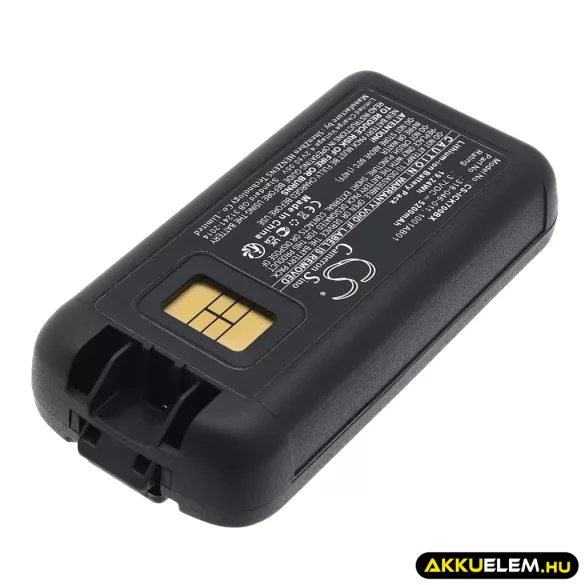 Utángyártott Intermec Vonalkód szkenner Li-ion akkumulátor 3.7V 5200mAh 318-046-001, 318-046-011 - CameronSino