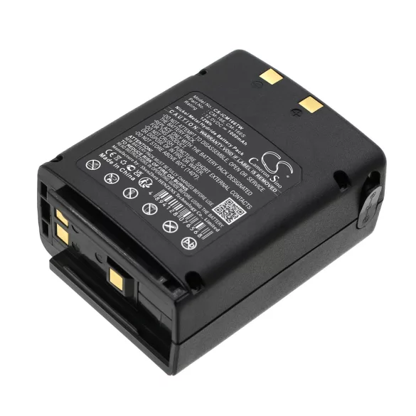Utángyártott Icom adó-vevő rádió Ni-MH akkumulátor 12V 1000mAh CM-166, CM-166S - CameronSino