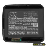 Utángyártott Intermec Vonalkód szkenner Li-ion akkumulátor 3.7V 4600mAh 318-039-001, AB25 - CameronSino