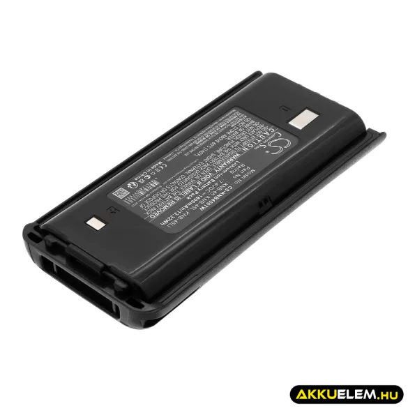 Utángyártott Kenwood adó-vevő rádió Li-ion akkumulátor 7.4V 1800mAh KNB-45, KNB-45L - CameronSino