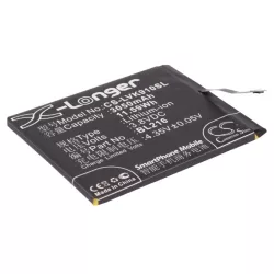   Utángyártott Lenovo mobil Li-Polymer akkumulátor 3.8V 3050mAh BL216 - CameronSino