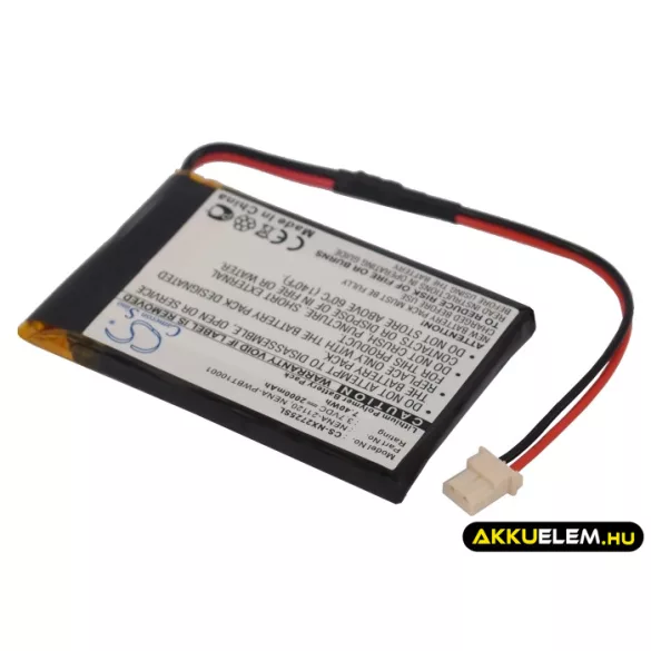 Utángyártott Nexto Hordozható adattároló Li-Polymer akkumulátor 3.7V 2000mAh NENA-21120, NENA-PWBT10001 - CameronSino