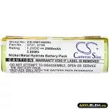 Utángyártott Oral-B Fogkefe Ni-MH akkumulátor 1.2V 2500mAh 3731, 3738 - CameronSino
