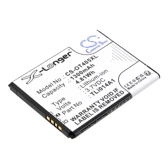 Utángyártott T-Mobile mobil Li-ion akkumulátor 3.7V 1300mAh - CameronSino
