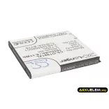 Utángyártott Alcatel mobil Li-ion akkumulátor 3.7V 1650mAh TLiB32A, CAB32A0000C2 - CameronSino