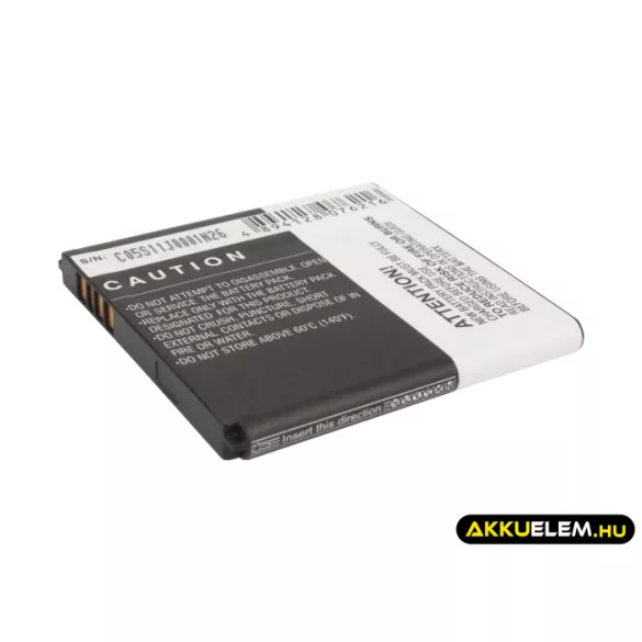 Utángyártott Alcatel mobil Li-ion akkumulátor 3.7V 1650mAh TLiB32A, CAB32A0000C2 - CameronSino