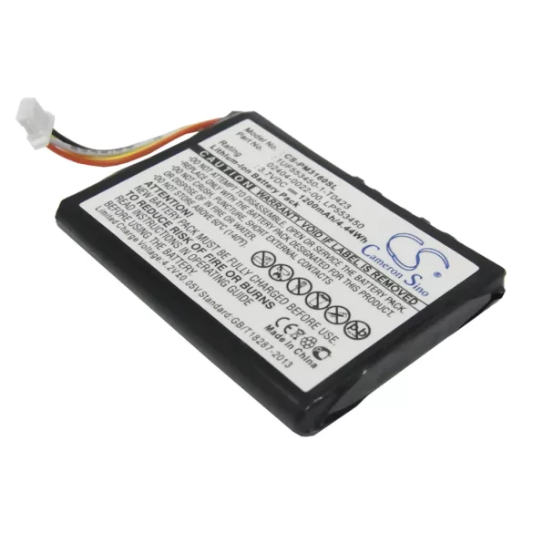Utángyártott Flip Kamera Li-ion akkumulátor 3.7V 1200mAh 1UF553450-1-T0423, 02404-0019-00 - CameronSino