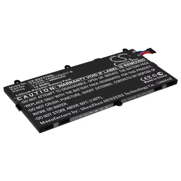 Utángyártott Samsung Tablet Li-Polymer akkumulátor 3.7V 3600mAh T4000E, AAaD429oS/7-B - CameronSino