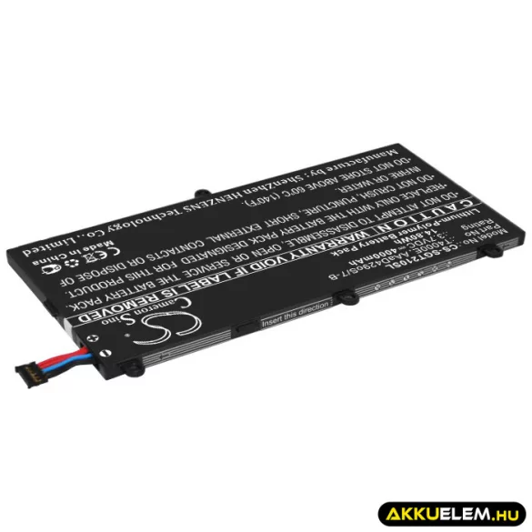 Utángyártott Samsung Tablet Li-Polymer akkumulátor 3.7V 3600mAh T4000E, AAaD429oS/7-B - CameronSino