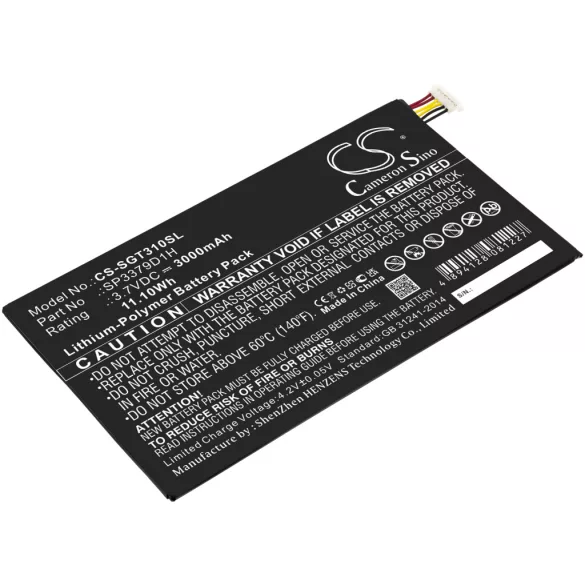 Utángyártott Samsung Tablet Li-Polymer akkumulátor 3.7V 3000mAh SP3379D1H, AAaD415JS/7-B - CameronSino