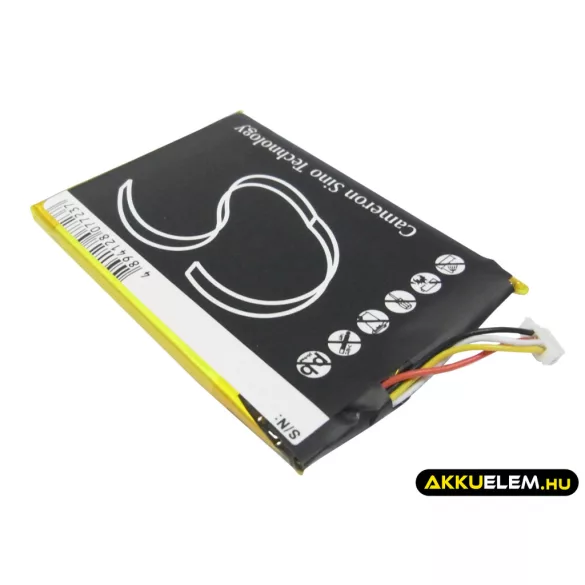Utángyártott SkyGolf GPS Li-Polymer akkumulátor 3.7V 2000mAh GPS0320MG051, ENCPT505068HT - CameronSino