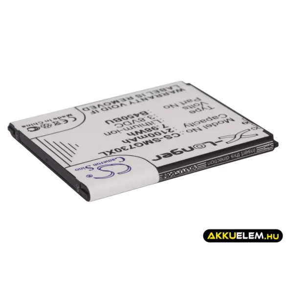 Utángyártott Samsung mobil Li-ion akkumulátor 3.8V 2100mAh B450BU, B450BC - CameronSino