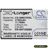 Utángyártott Samsung mobil Li-ion akkumulátor 3.8V 3100mAh EB-BN750BBE, EB-BN750BBC - CameronSino
