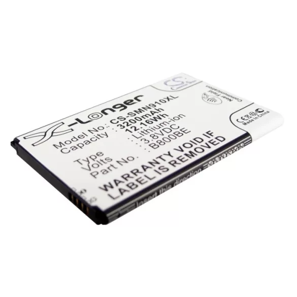 Utángyártott Samsung mobil Li-ion akkumulátor 3.8V 3200mAh B800BE, B800BU X-Longer, NFC támogatás - CameronSino