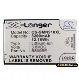 Utángyártott Samsung mobil Li-ion akkumulátor 3.8V 3200mAh B800BE, B800BU X-Longer, NFC támogatás - CameronSino