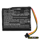 Utángyártott TomTom GPS Li-ion akkumulátor 3.7V 1020mAh VFA, AHA11111003 - CameronSino