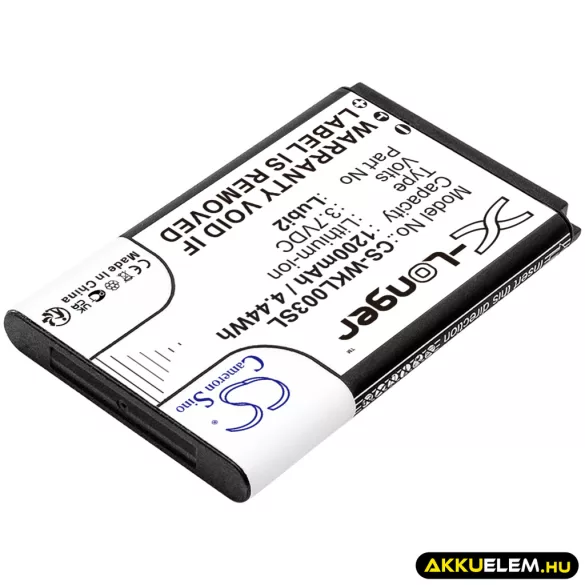 Utángyártott WINNER mobil Li-ion akkumulátor 3.7V 1200mAh - CameronSino