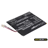 Utángyártott Amazon E-könyv Li-Polymer akkumulátor 3.7V 890mAh MC-265360-03, 58-000083 - CameronSino