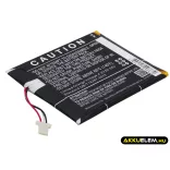 Utángyártott Amazon E-könyv Li-Polymer akkumulátor 3.7V 890mAh MC-265360-03, 58-000083 - CameronSino