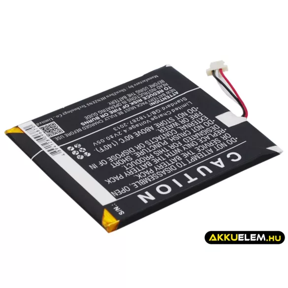 Utángyártott Amazon E-könyv Li-Polymer akkumulátor 3.7V 890mAh MC-265360-03, 58-000083 - CameronSino