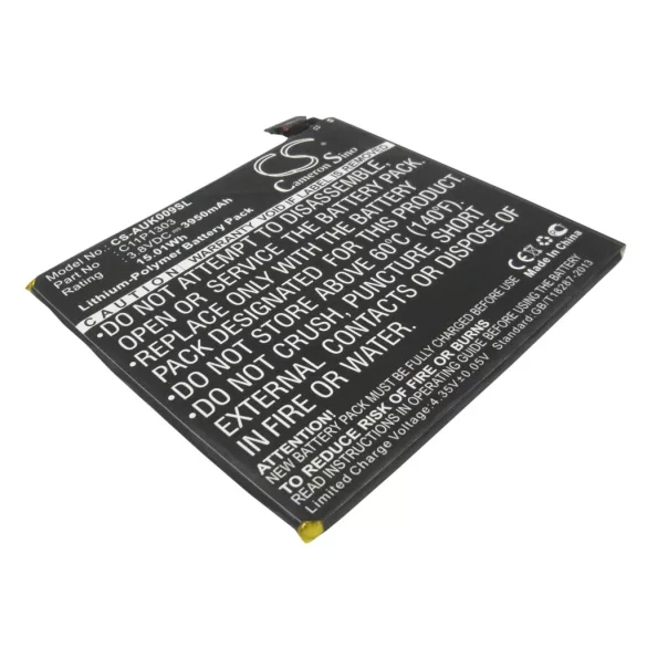 Utángyártott Asus Tablet Li-Polymer akkumulátor 3.8V 3950mAh C11P1303, C11PNCH - CameronSino