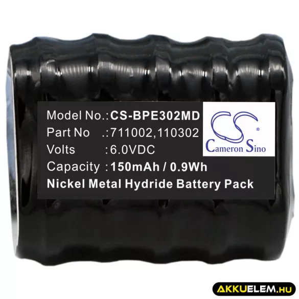 Utángyártott Varta Orvosi Ni-MH akkumulátor 6V 150mAh 5V150H, 5V/150H - CameronSino