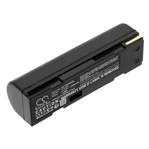 Utángyártott ZEBEX Vonalkód szkenner Li-ion akkumulátor 3.7V 2000mAh - CameronSino