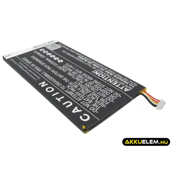 Utángyártott Dell Tablet Li-Polymer akkumulátor 3.7V 4100mAh P706T, 0CJP38 - CameronSino