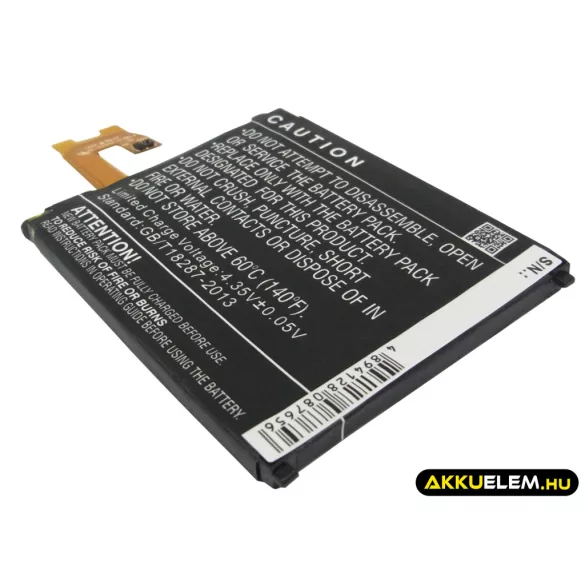 Utángyártott Sony Ericsson mobil Li-Polymer akkumulátor 3.8V 3200mAh LIS1543ERPC, 1588-4170 - CameronSino