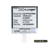 Utángyártott Falk GPS Li-ion akkumulátor 3.7V 1800mAh 1674830000 - CameronSino