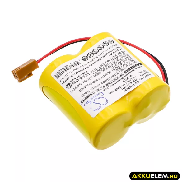 Utángyártott Mori Seiki PLC Li-MnO2 elem 6V 5000mAh - CameronSino