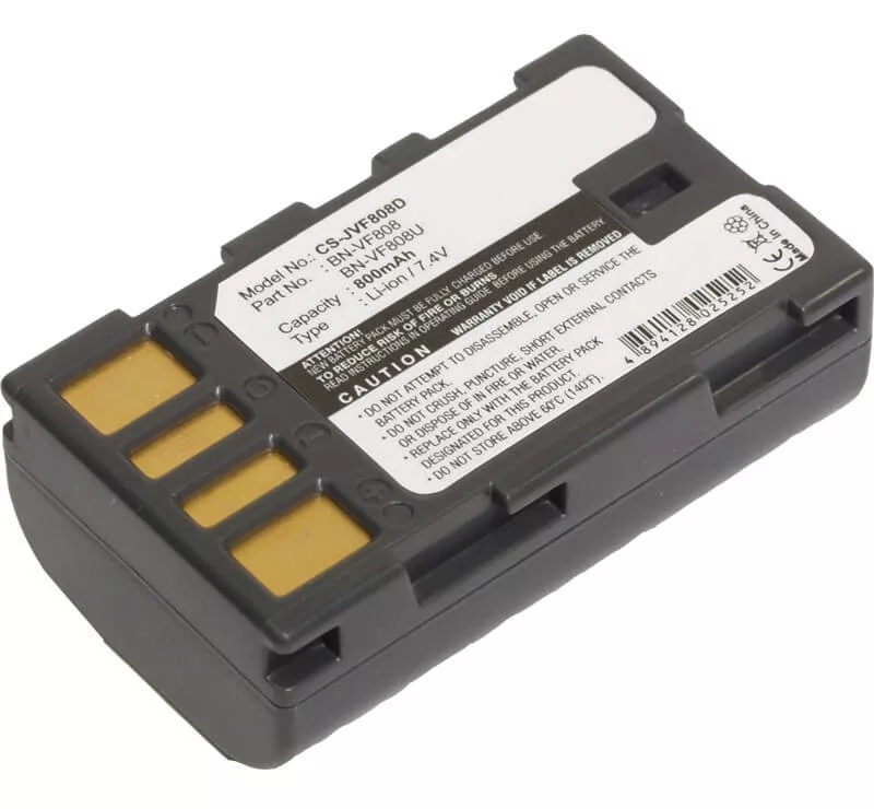 JVC BN-VF808 800mAh utángyártott akkumulátor JVC BN-VF808 800mAh utángyártott akkumulátor