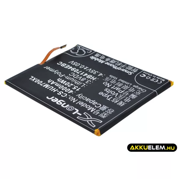 Utángyártott Huawei mobil Li-Polymer akkumulátor 3.8V 4000mAh HB417094EBC - CameronSino