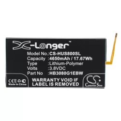   Utángyártott Huawei Tablet Li-Polymer akkumulátor 3.8V 4650mAh HB3080G1EBW, HB3080G1EBC - CameronSino