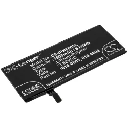   Utángyártott Apple mobil Li-Polymer akkumulátor 3.82V 1800mAh 616-0805, 616-0806 - CameronSino