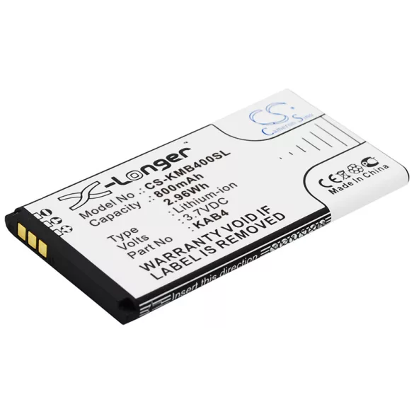 Utángyártott MaxCom mobil Li-ion akkumulátor 3.7V 800mAh - CameronSino