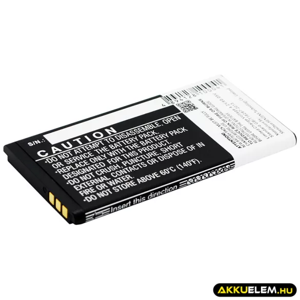 Utángyártott MaxCom mobil Li-ion akkumulátor 3.7V 800mAh - CameronSino