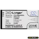 Utángyártott MaxCom mobil Li-ion akkumulátor 3.7V 800mAh - CameronSino