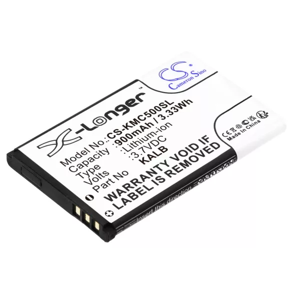 Utángyártott NGM mobil Li-ion akkumulátor 3.7V 900mAh BL-40, BL-OS4 - CameronSino