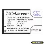 Utángyártott NGM mobil Li-ion akkumulátor 3.7V 900mAh BL-40, BL-OS4 - CameronSino