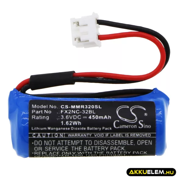 Utángyártott Mitsubishi PLC Li-MnO2 elem 3.6V 450mAh FX2NC-32BL, LS14500-MF-104842 - CameronSino