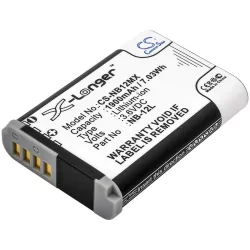   Utángyártott Canon Kamera Li-ion akkumulátor 3.6V 1900mAh NB-12L - CameronSino