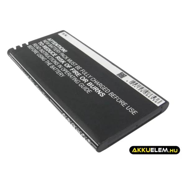 Utángyártott Microsoft mobil Li-ion akkumulátor 3.7V 1650mAh BL-5H - CameronSino