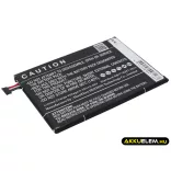 Utángyártott Alcatel mobil Li-Polymer akkumulátor 3.8V 3100mAh TLp031C2, TLP031C1 - CameronSino